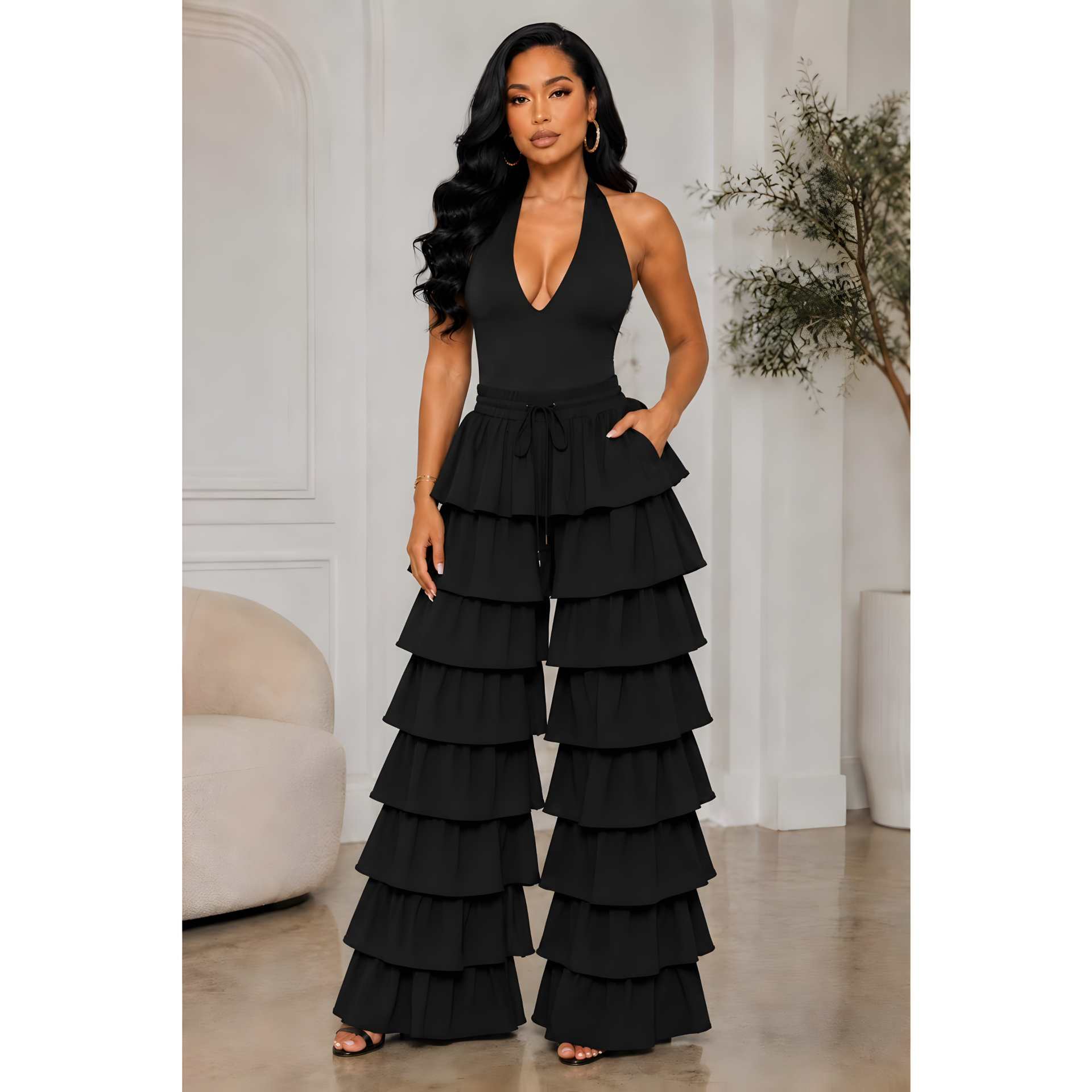 Belle of the Ball Tiered Ruffle Set