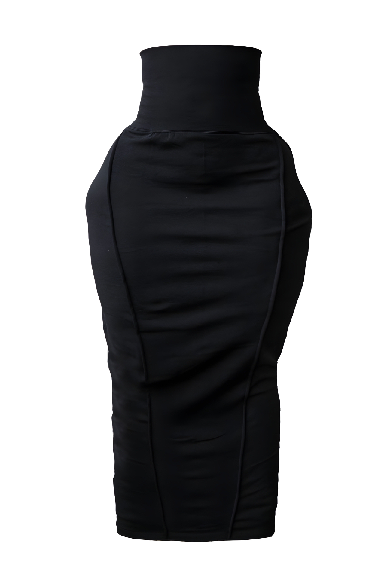 Noir Snatched Pencil Skirt