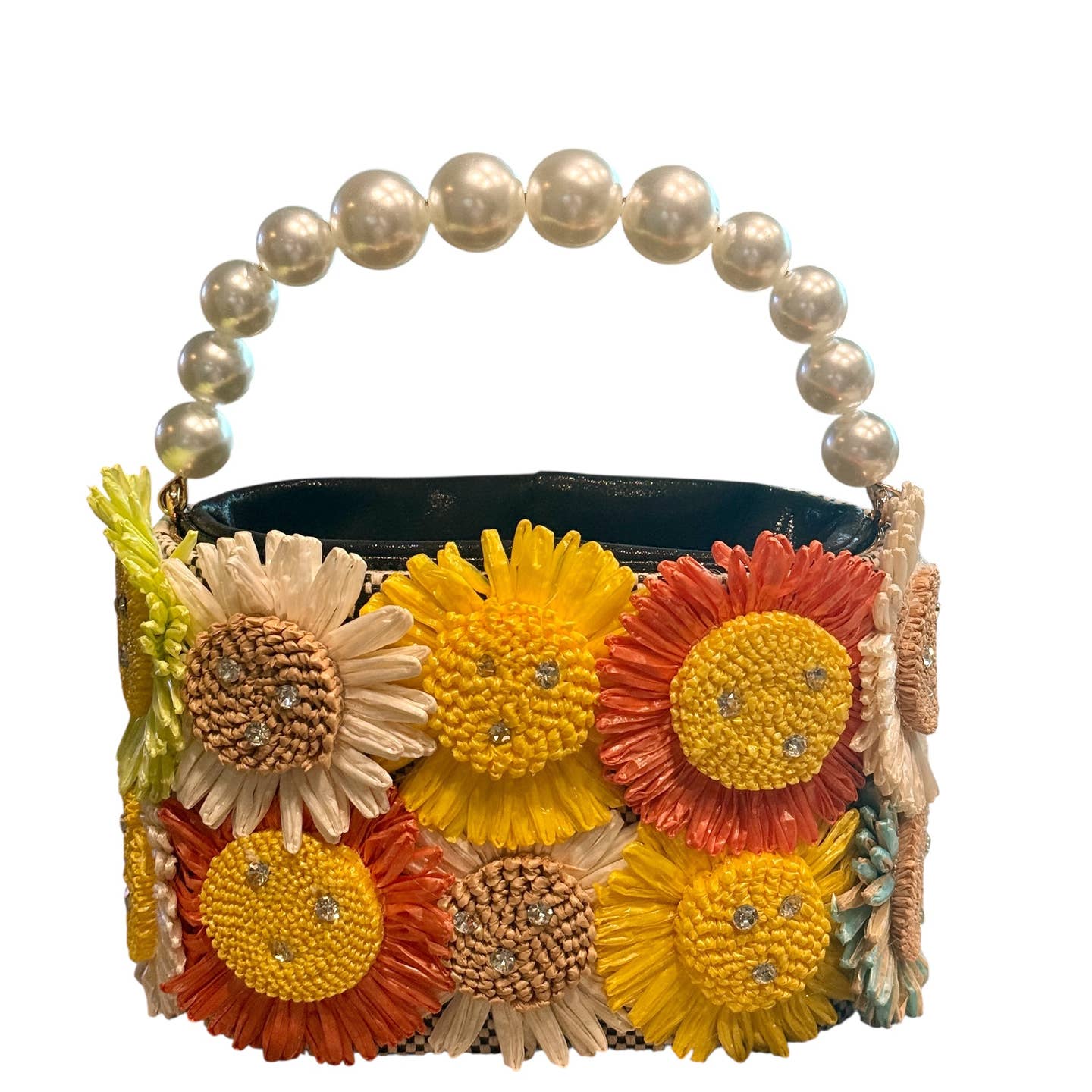 Sunday Social Daisy Pearl Bag