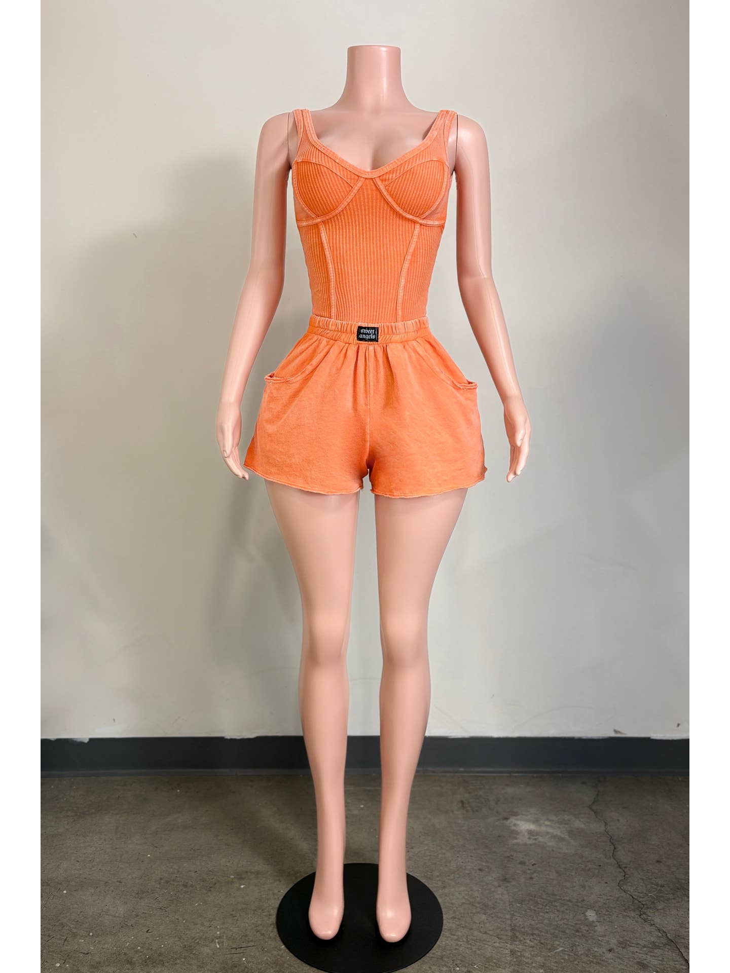 Sweet Angel Bustier Romper Set